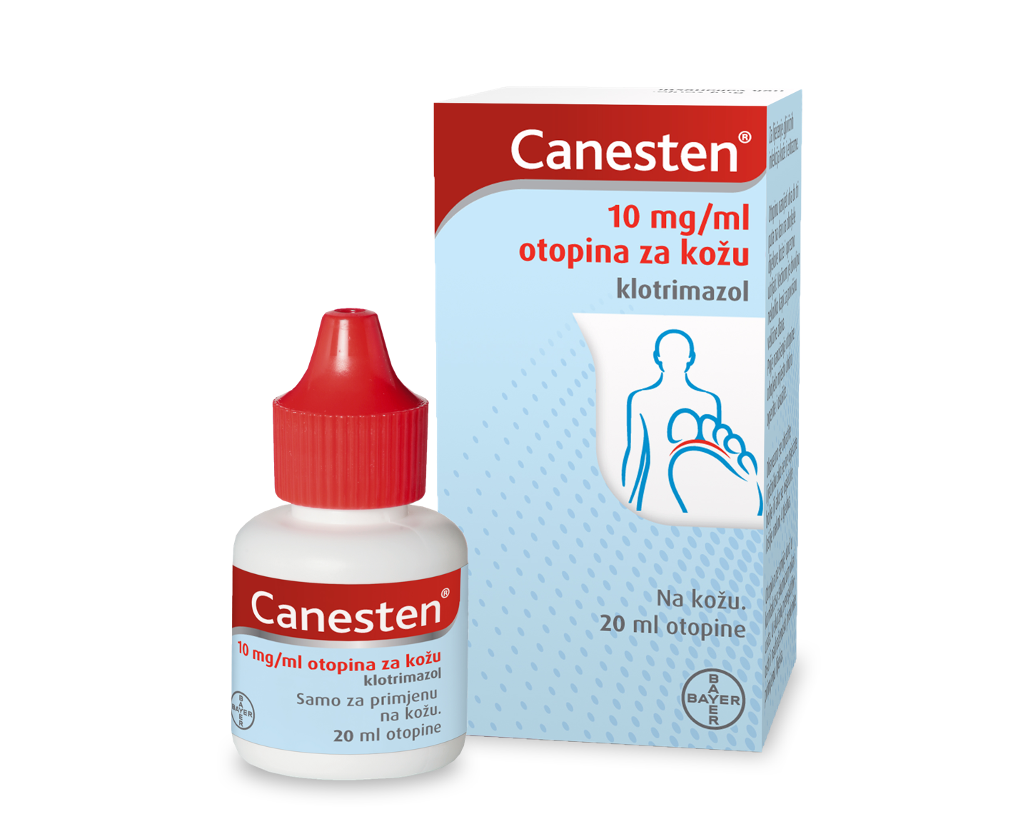 Canesten® 10 mg/ml otopina za kožu